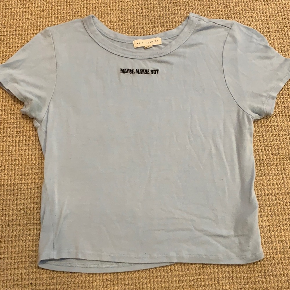 Short sleeve Crop top
